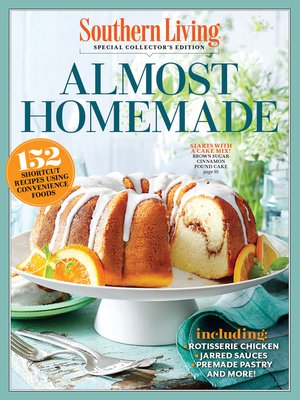 cover image of SOUTHERN LIVING Almost Homemade